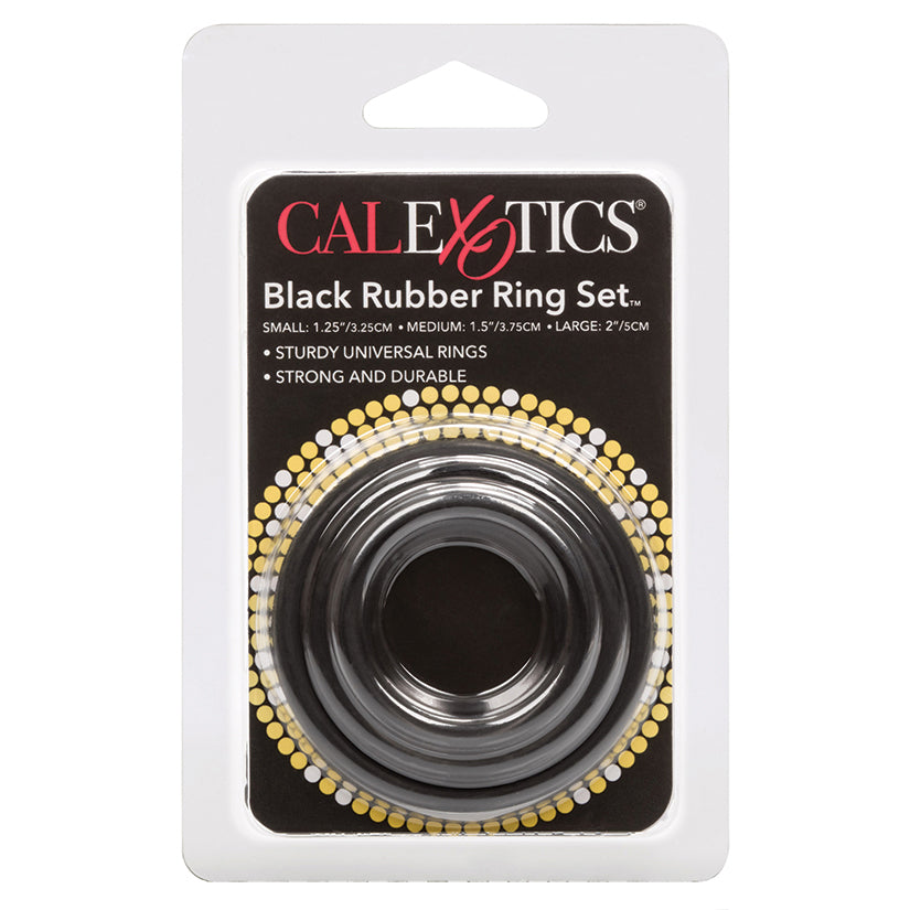 Rubber Rings-Black 3Pk SE-1407-03-2