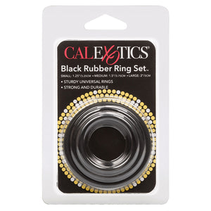 Rubber Rings-Black 3Pk SE-1407-03-2