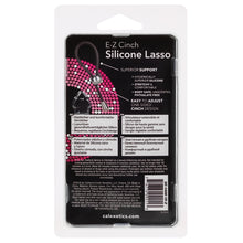 Load image into Gallery viewer, E-Z Cinch Silicone Lasso-Black