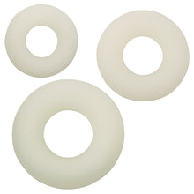 Load image into Gallery viewer, Alpha Glow-In-The-Dark Liquid Silicone 3 Ring Set