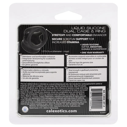Alpha Liquid Silicone Dual Cage & Ring