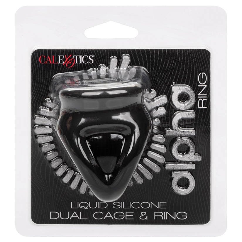 Alpha Liquid Silicone Dual Cage & Ring SE-1492-37-2