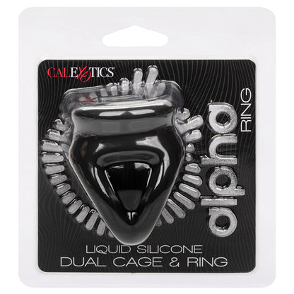 Alpha Liquid Silicone Dual Cage & Ring SE-1492-37-2