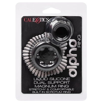 Alpha Liquid Silicone Dual Magnum Ring SE-1492-50-2