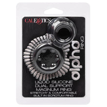 Load image into Gallery viewer, Alpha Liquid Silicone Dual Magnum Ring SE-1492-50-2