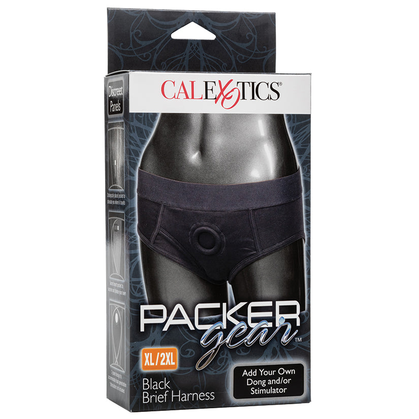 Packer Gear Black Brief Harness XL/2XL SE-1575-20-3
