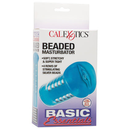Basic Essentials Beaded Masturbator SE-1786-12-3