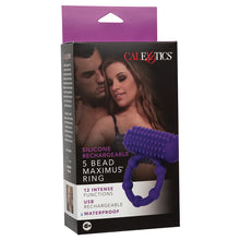 Load image into Gallery viewer, Silicone Rechargeable 5 Bead Maximus R... SE-1843-25-3