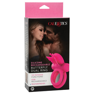 Silicone Rechargeable Butterfly Dual R... SE-1843-35-3