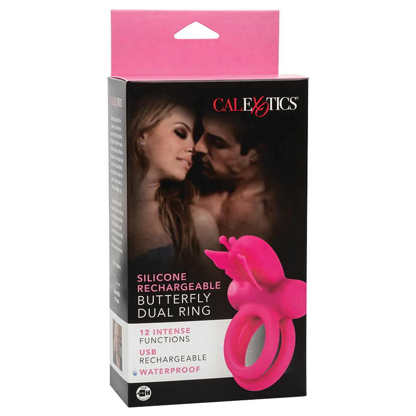 Silicone Rechargeable Butterfly Dual R... SE-1843-35-3