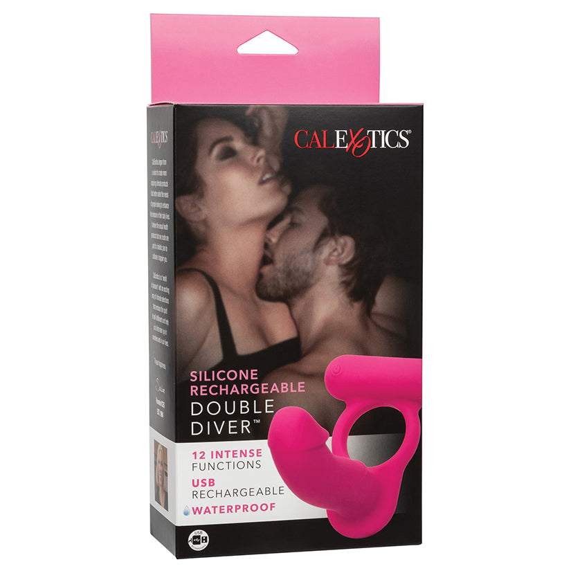 Silicone Rechargeable Double Diver SE-1844-15-3