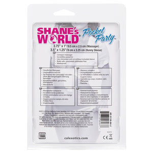 Shane's World Pocket Party-Pink