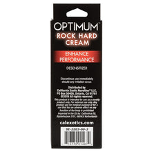 Load image into Gallery viewer, Optimum Rock Hard Cream Desensitizer 2oz