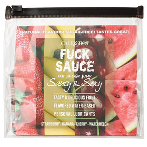 Fuck Sauce Water-Based Lubricant Variety 4-Pack 2oz