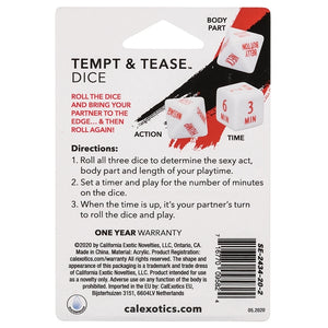 Tempt & Tease Dice