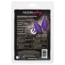 Load image into Gallery viewer, Nipple Play Rechargeable Nipplettes-Purple
