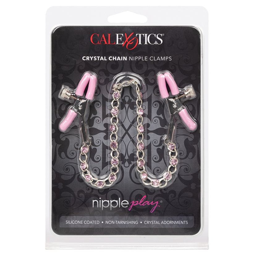 Nipple Play Crystal Chain Nipple Clamp... SE-2617-10-2