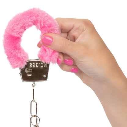 Playful Furry Cuffs-Pink
