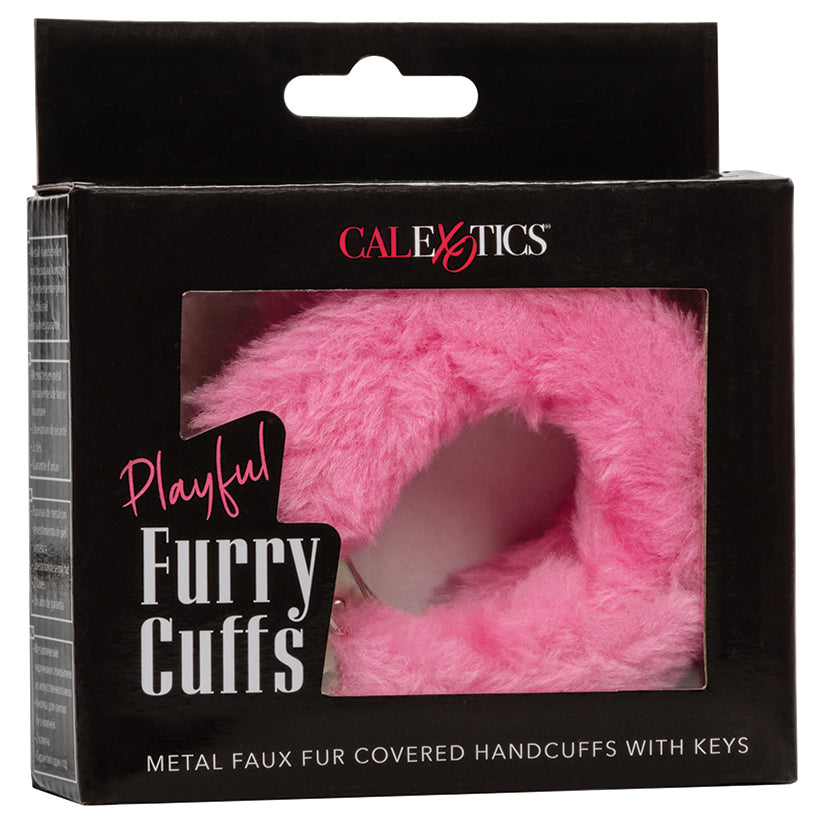 Playful Furry Cuffs-Pink SE-2651-20-3