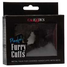 Load image into Gallery viewer, Playful Furry Cuffs-Black SE-2651-30-3