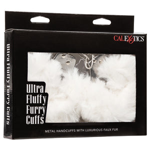 Ultra Fluffy Furry Cuffs-White SE-2651-50-3