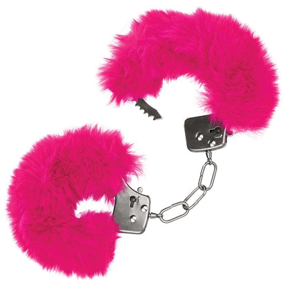 Ultra Fluffy Furry Cuffs-Pink