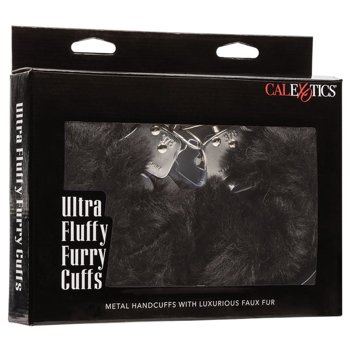Ultra Fluffy Furry Cuffs-Black SE-2651-65-3