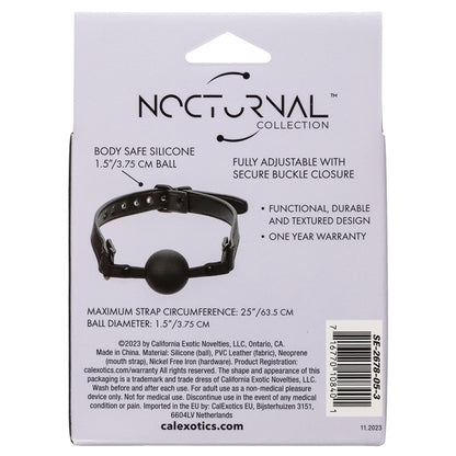 Nocturnal Collection  Ball Gag