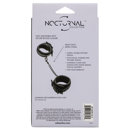 Nocturnal Collection  Wrist Cuffs