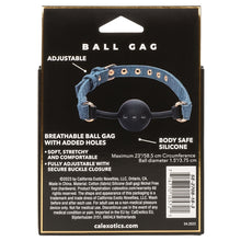 Load image into Gallery viewer, Ride &#39;Em Premium Denim Collection Ball Gag