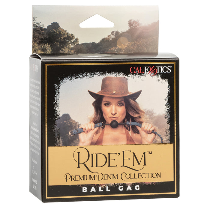 Ride 'Em Premium Denim Collection Ball... SE-2708-18-3