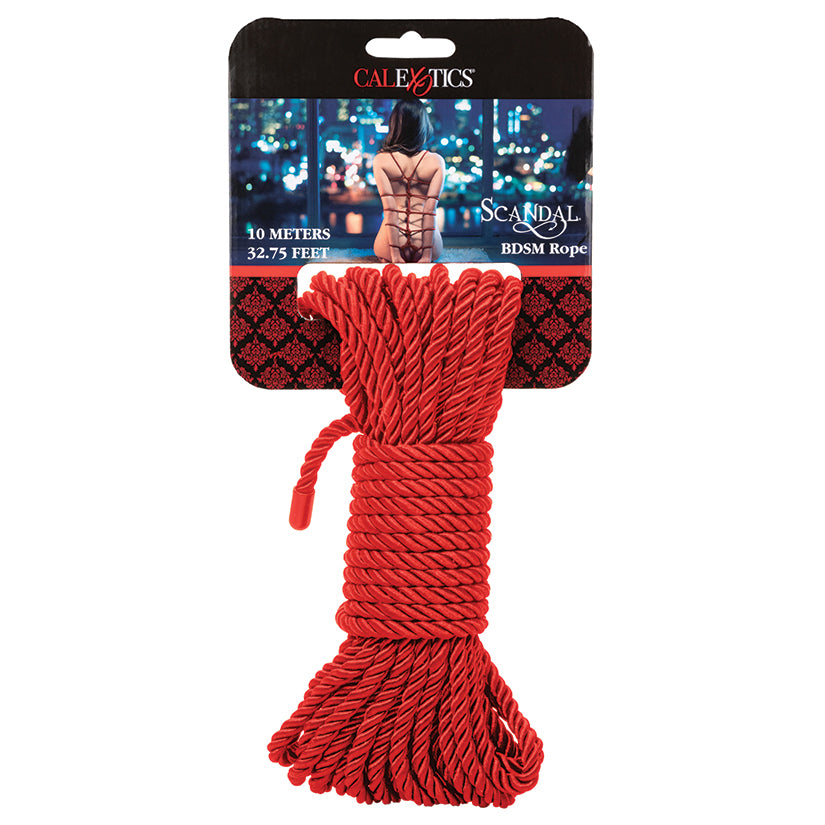 Scandal BDSM Rope 10m-Red SE-2711-96-2