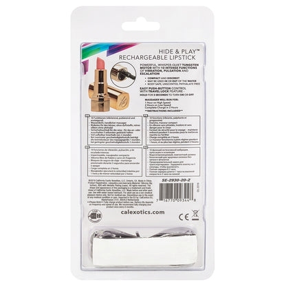 Hide & Play Rechargeable Lipstick-Nude