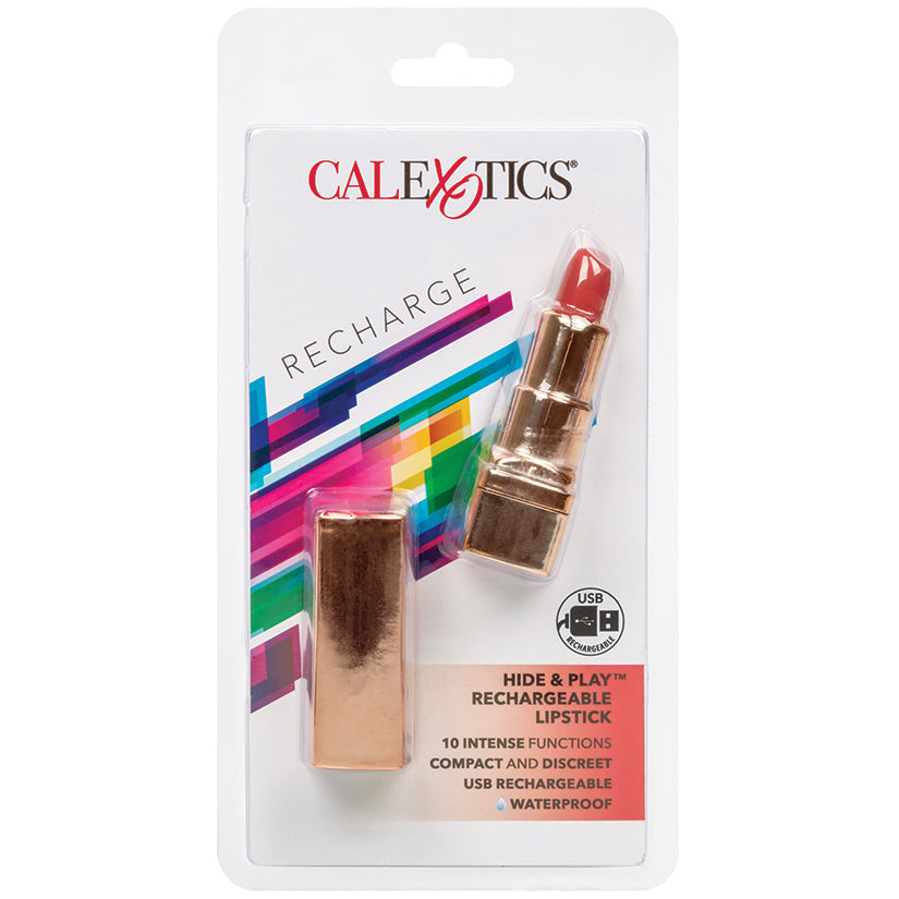 Hide & Play Rechargeable Lipstick-Red SE-2930-30-2