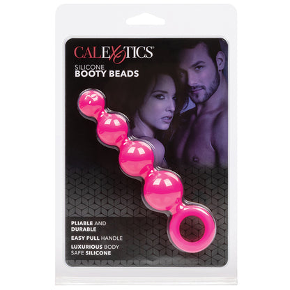 Silicone Booty Beads-Pink SE-2934-20-3