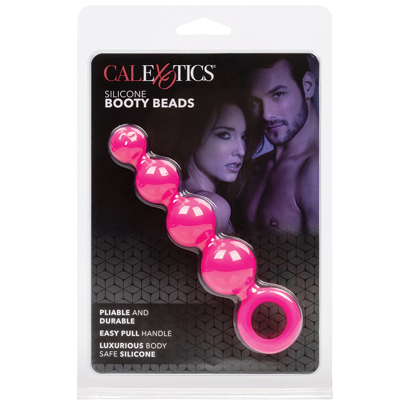 Silicone Booty Beads-Pink SE-2934-20-3