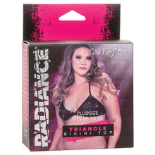 Load image into Gallery viewer, Radiance Plus Size Triangle Bikini Top-Boxed