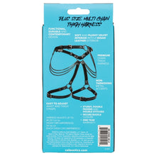 Load image into Gallery viewer, Euphoria Collection Plus Size Multi Chain Thigh Harness