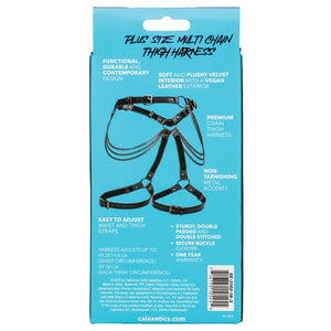 Euphoria Collection Plus Size Multi Chain Thigh Harness
