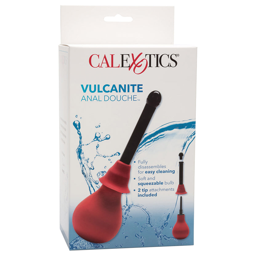 Vulcanite Anal Douche w/Attachments SE-0373-00-3