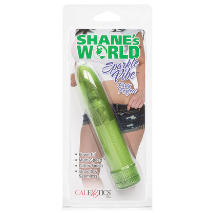 Shane's World Sparkle Vibe-Green 4.5" SE-0497-15-2
