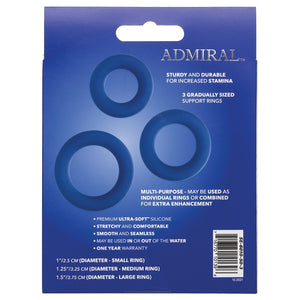 Admiral Universal Cock Ring Set