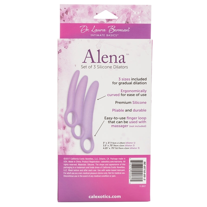 Dr. Laura Berman Alena Set Of 3 Silicone Dilators
