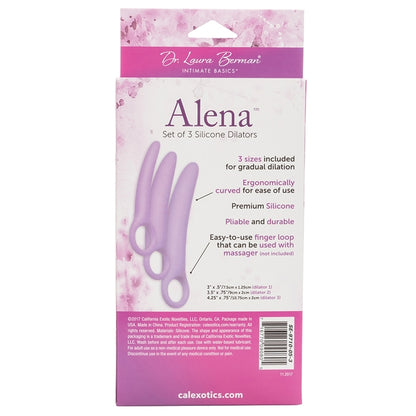 Dr. Laura Berman Alena Set Of 3 Silicone Dilators