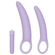 Load image into Gallery viewer, Dr. Laura Berman Isabelle Vibrating Silicone Dilators Set of 2