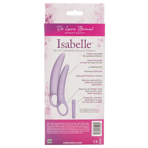 Dr. Laura Berman Isabelle Vibrating Silicone Dilators Set of 2