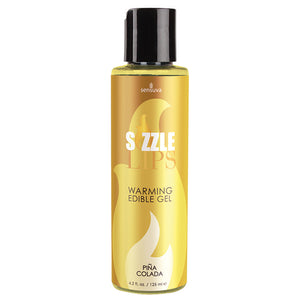 Sensuva Sizzle Lips Warming Edible Gel... VL 445