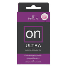 Load image into Gallery viewer, Sensuva ON Ultra Arousal Oil 5ml Bottl... VL178-M