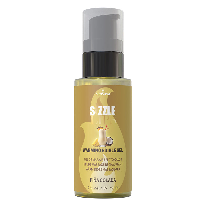 Sensuva Sizzle Lips Warming Gel-Pina C... VL416