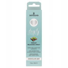 Load image into Gallery viewer, Sensuva Deeply Love You Throat Relaxing Spray-Chocolate Mint 1oz